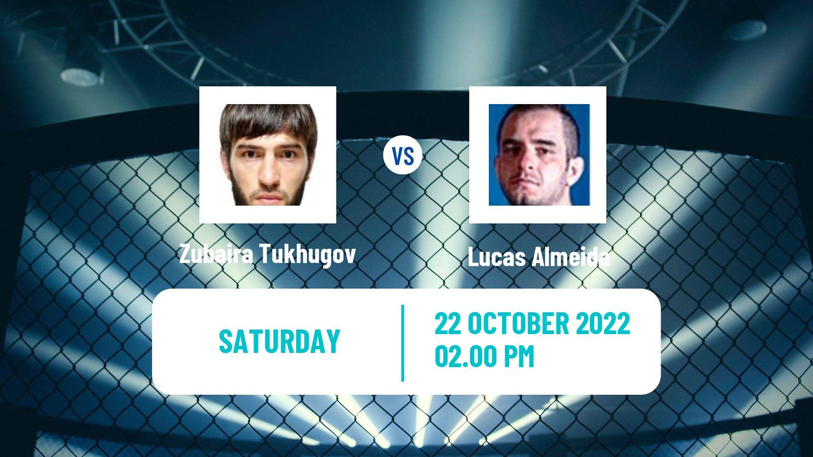 MMA MMA Zubaira Tukhugov - Lucas Almeida