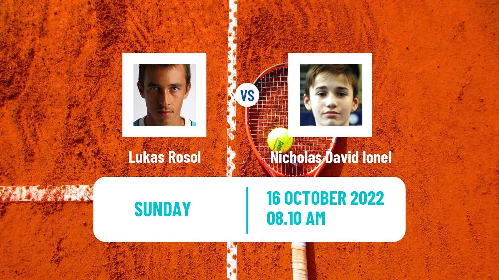 Tennis ATP Stockholm Lukas Rosol - Nicholas David Ionel