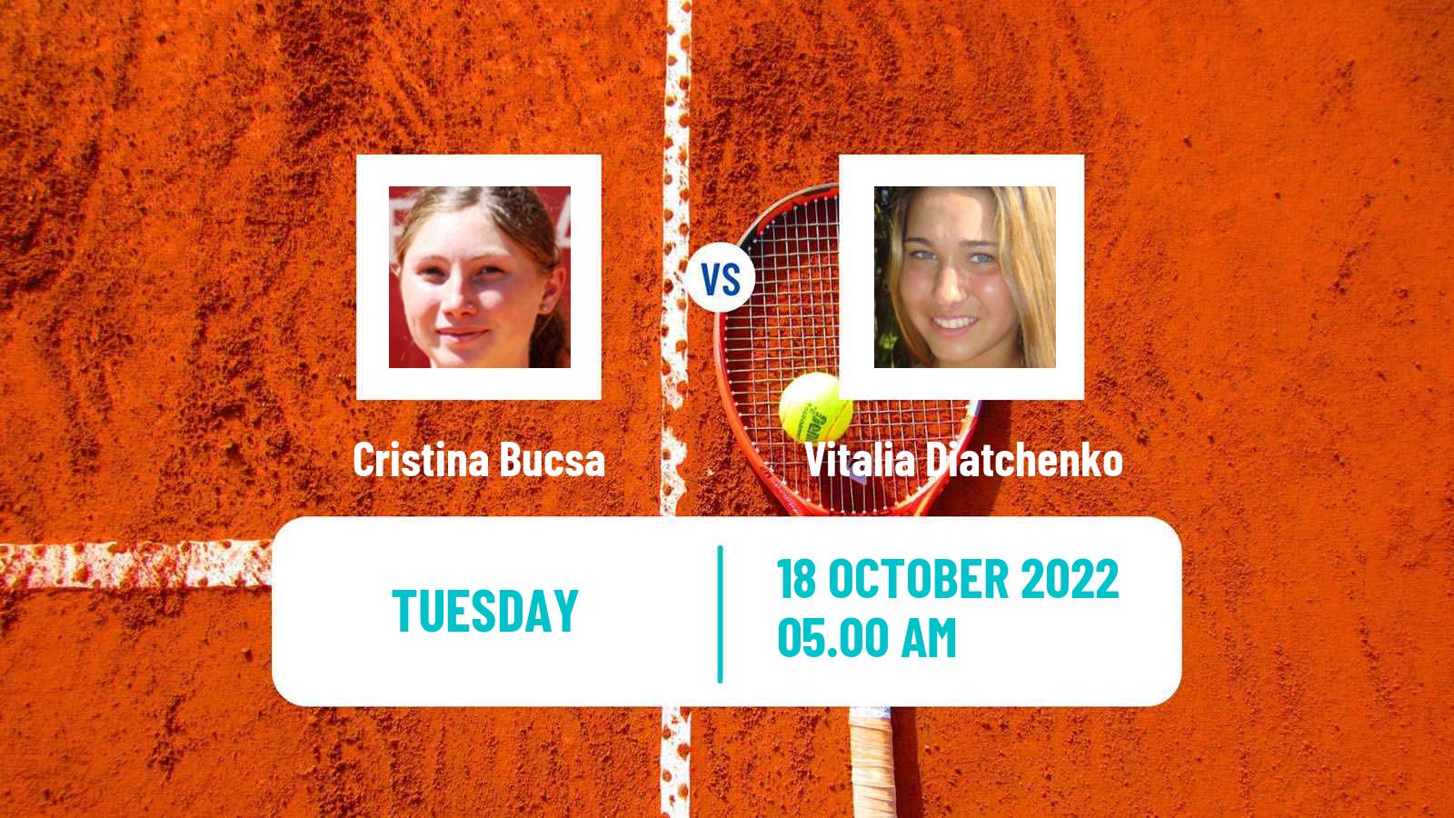 Tennis ATP Challenger Cristina Bucsa - Vitalia Diatchenko