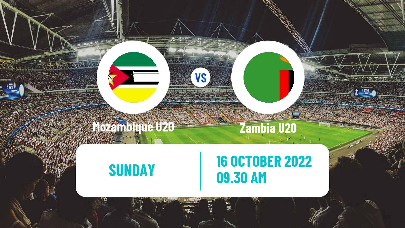 Soccer COSAFA Championship U20 Mozambique U20 - Zambia U20