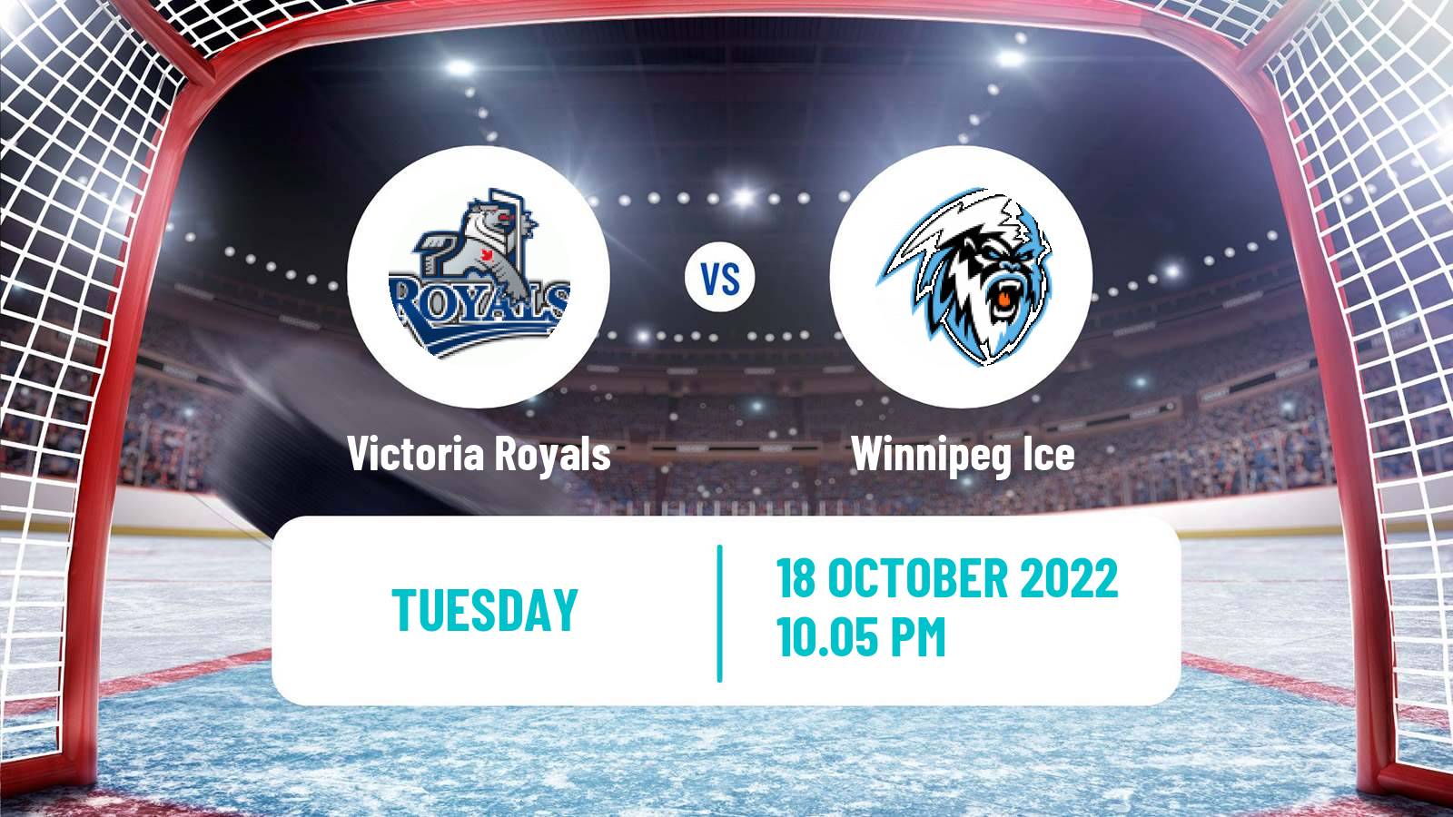 Hockey WHL Victoria Royals - Winnipeg Ice