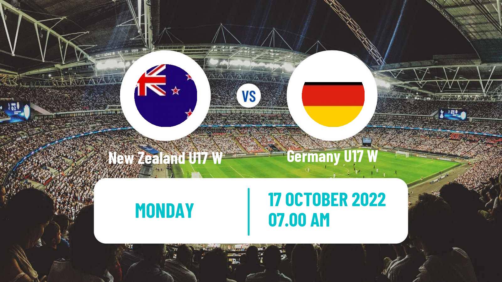 Soccer World Cup Women U17 New Zealand U17 W - Germany U17 W