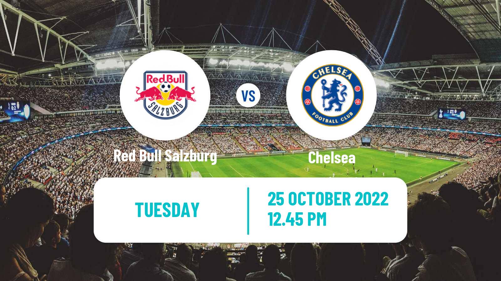 Soccer UEFA Champions League Red Bull Salzburg - Chelsea