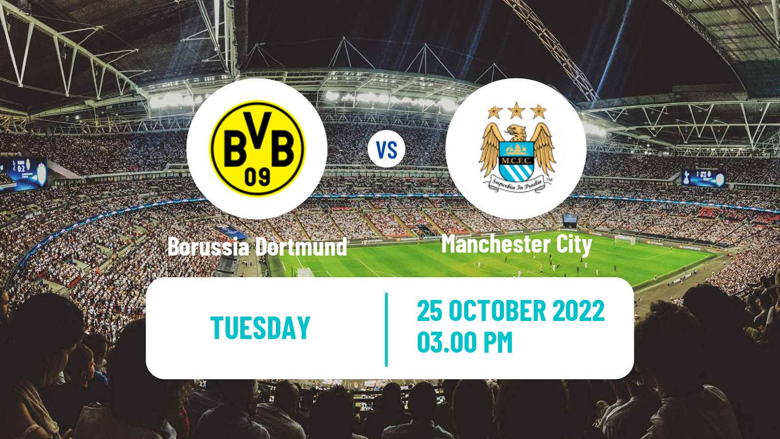 Soccer UEFA Champions League Borussia Dortmund - Manchester City