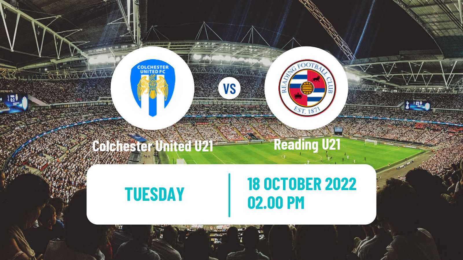Soccer English Professional Development League Colchester United U21 - Reading U21