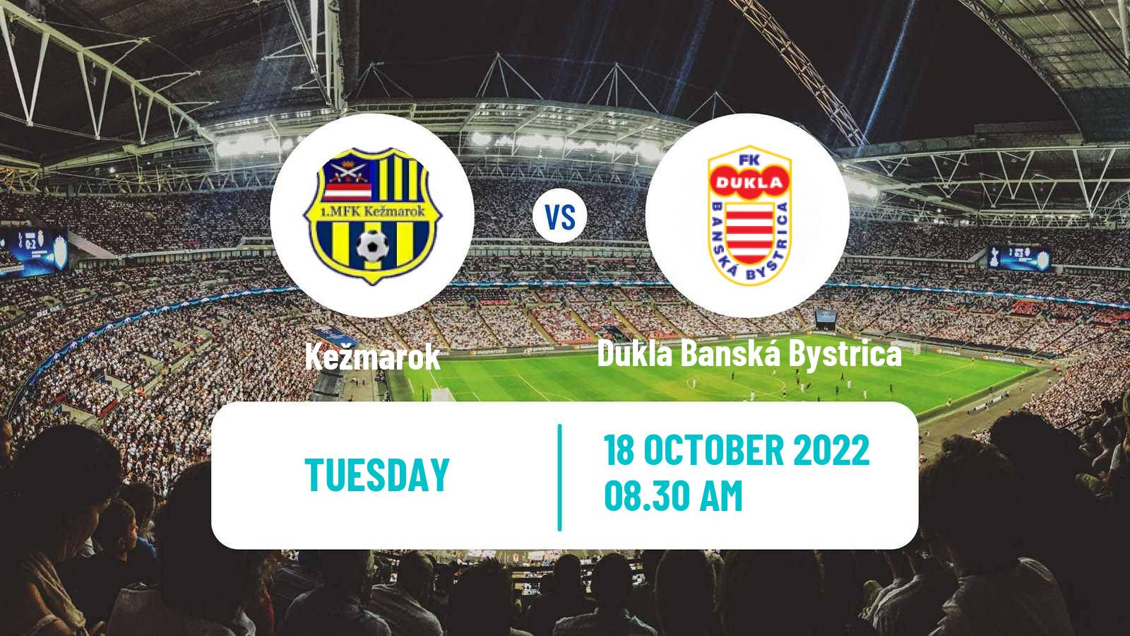 Soccer Slovak Cup Kežmarok - Dukla Banská Bystrica