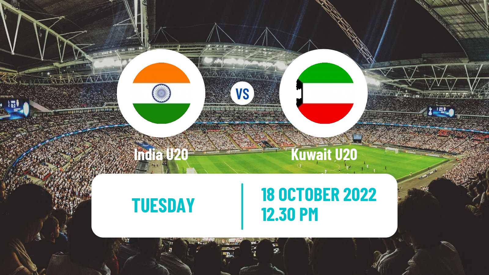 Soccer AFC Championship U20 India U20 - Kuwait U20