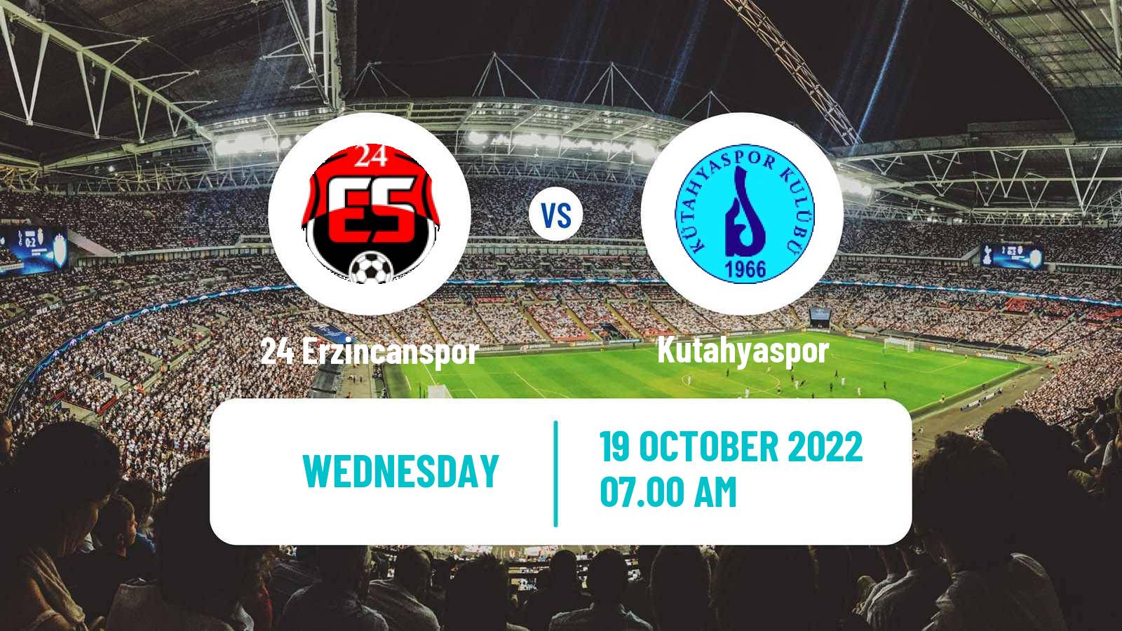 Soccer Turkish Cup 24 Erzincanspor - Kutahyaspor