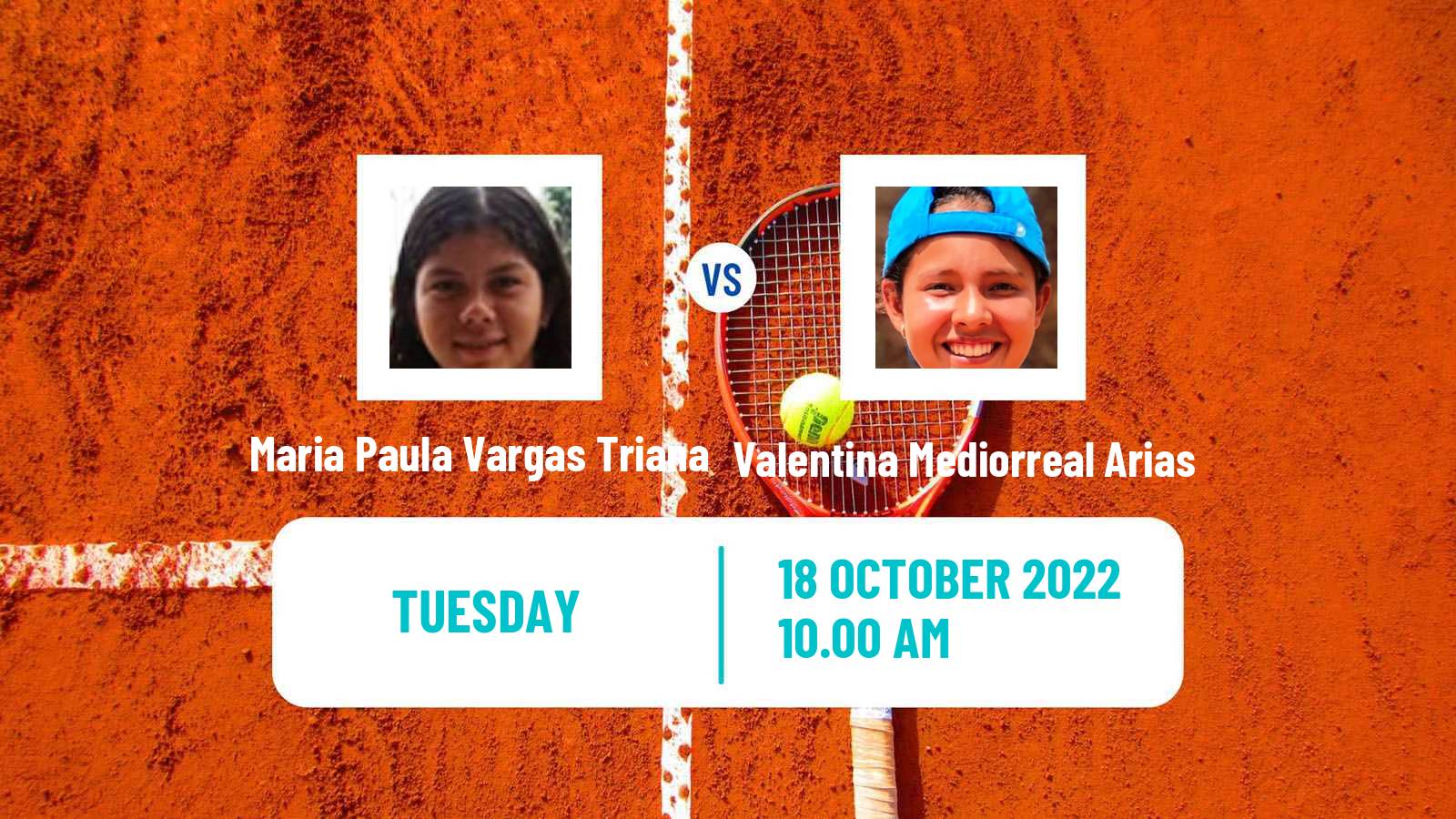 Tennis ITF Tournaments Maria Paula Vargas Triana - Valentina Mediorreal Arias