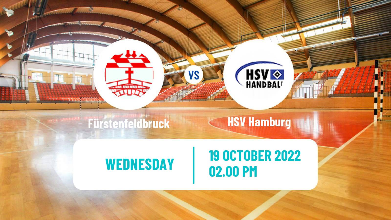 Handball German DHB Pokal Fürstenfeldbruck - HSV Hamburg