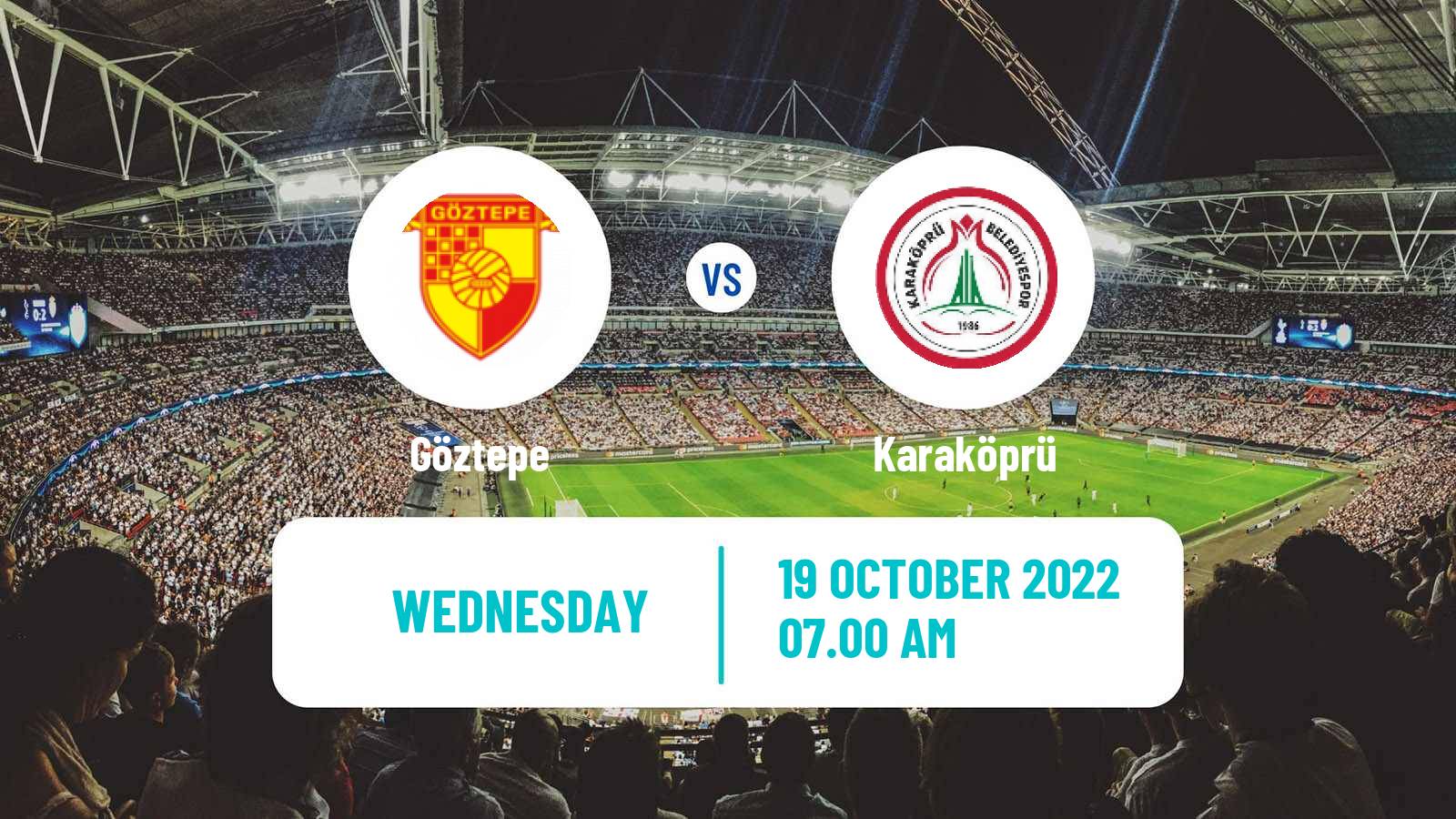 Soccer Turkish Cup Göztepe - Karaköprü