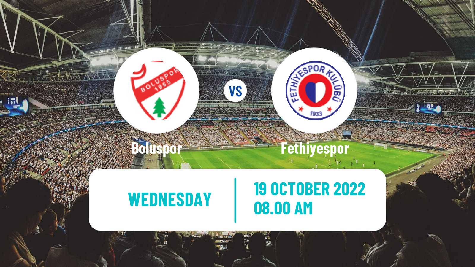 Soccer Turkish Cup Boluspor - Fethiyespor