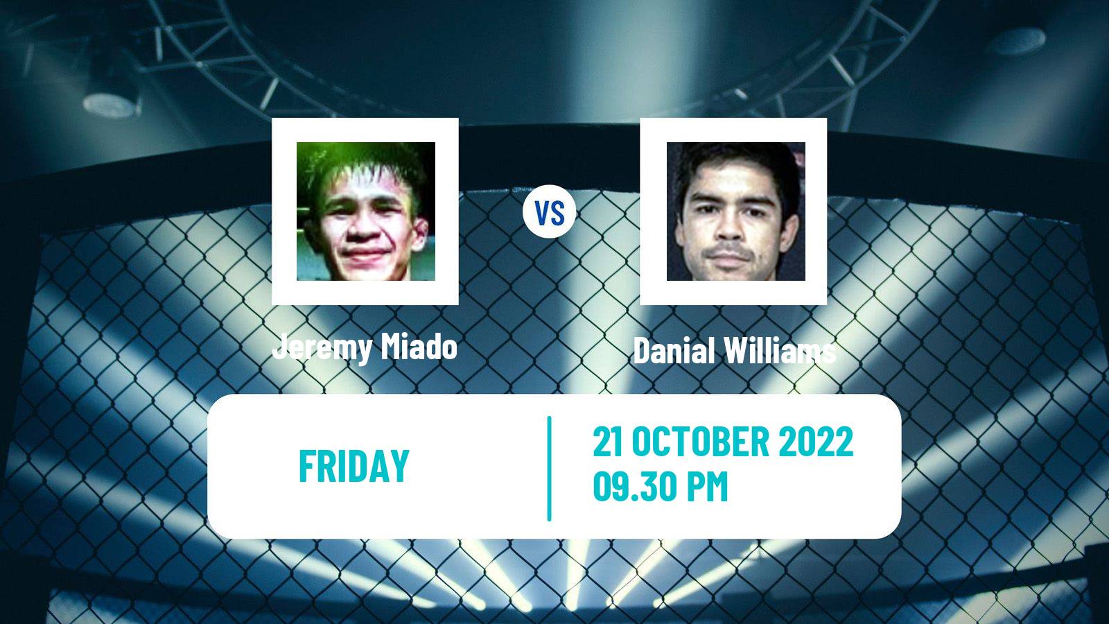 MMA MMA Jeremy Miado - Danial Williams