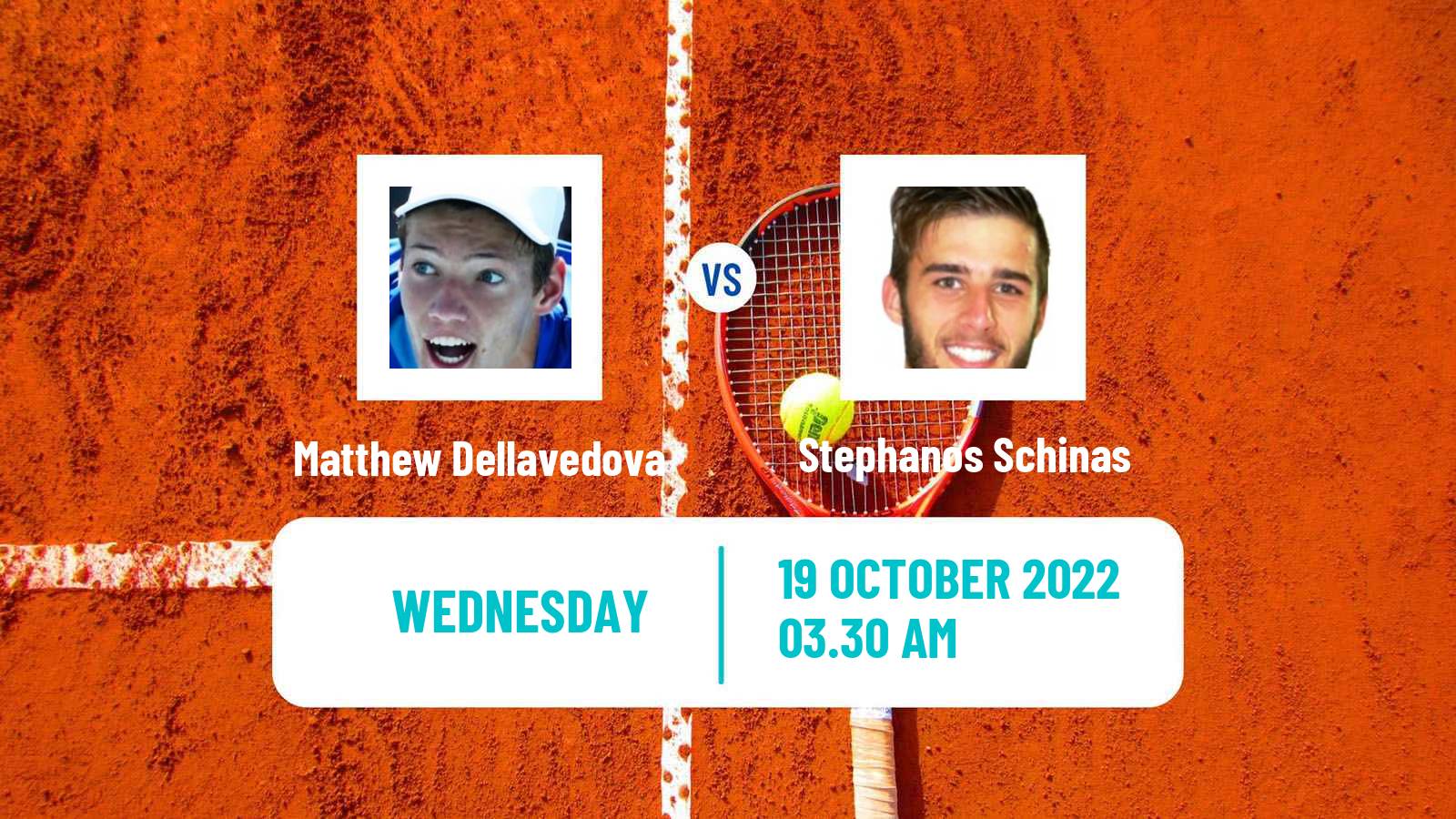 Tennis ITF Tournaments Matthew Dellavedova - Stephanos Schinas