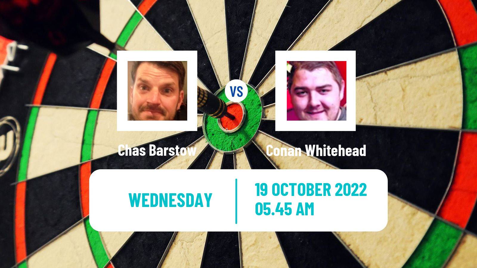 Darts Darts Chas Barstow - Conan Whitehead