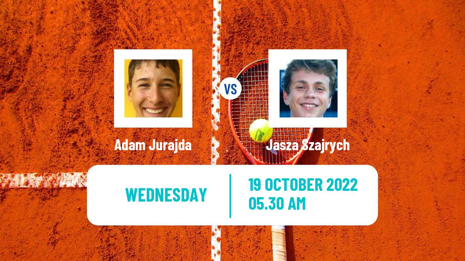 Tennis ITF Tournaments Adam Jurajda - Jasza Szajrych
