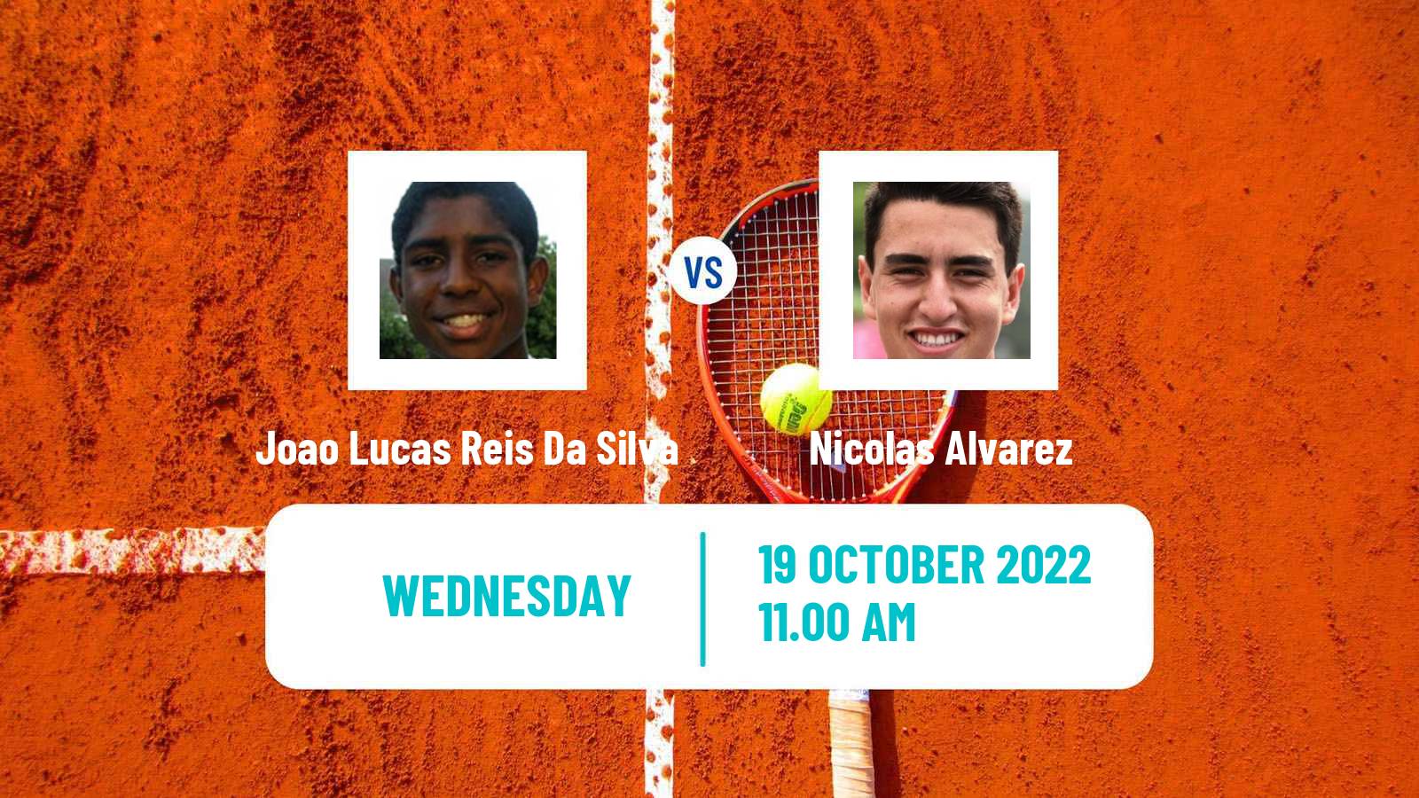 Tennis ATP Challenger Joao Lucas Reis Da Silva - Nicolas Alvarez