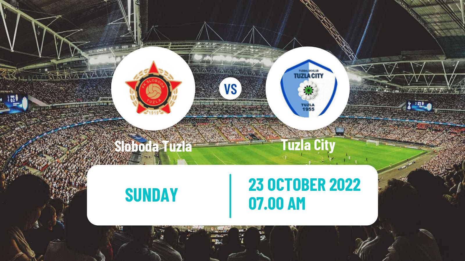 Soccer Bosnian Premier League Sloboda Tuzla - Tuzla City