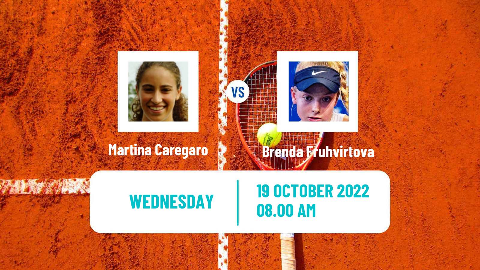 Tennis ITF Tournaments Martina Caregaro - Brenda Fruhvirtova