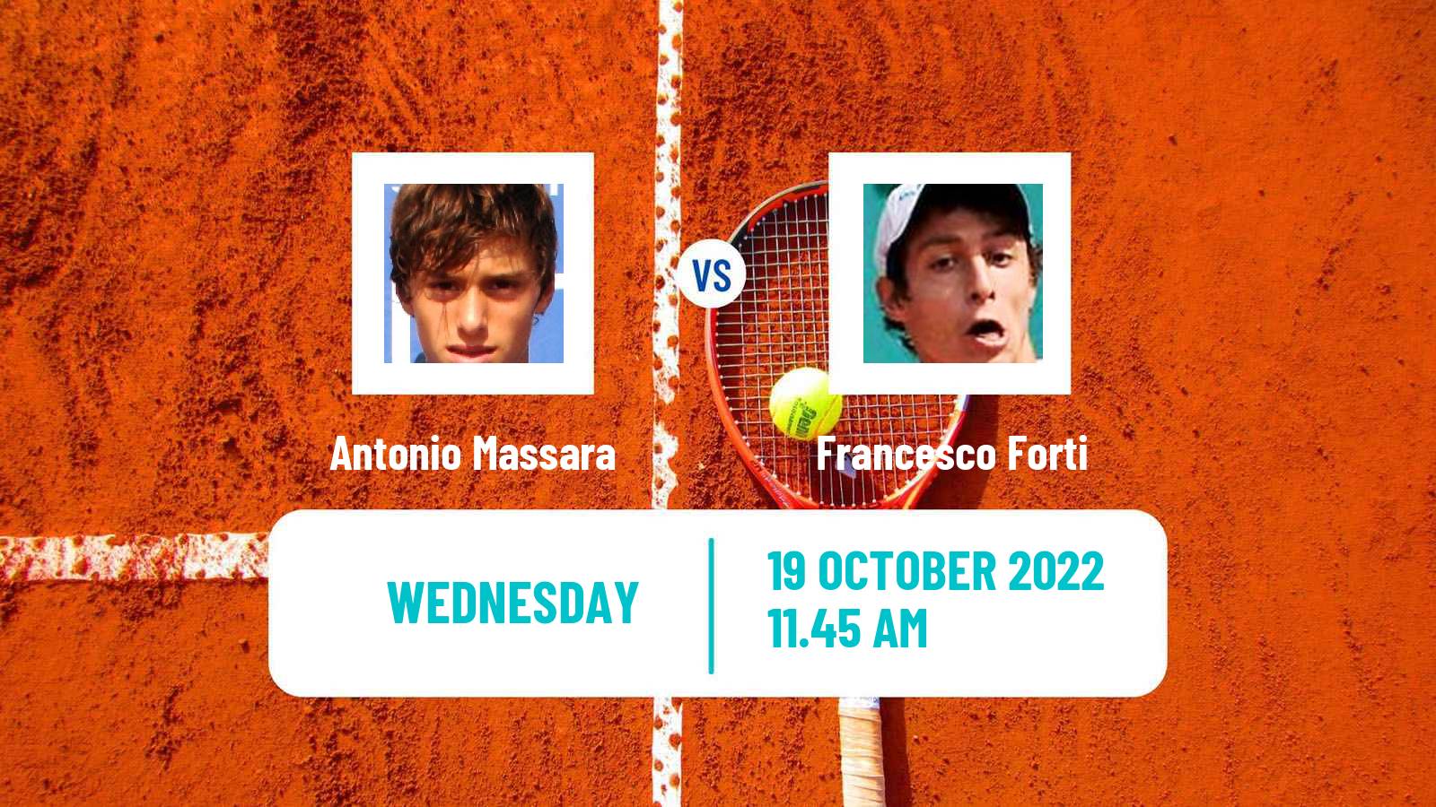 Tennis ITF Tournaments Antonio Massara - Francesco Forti