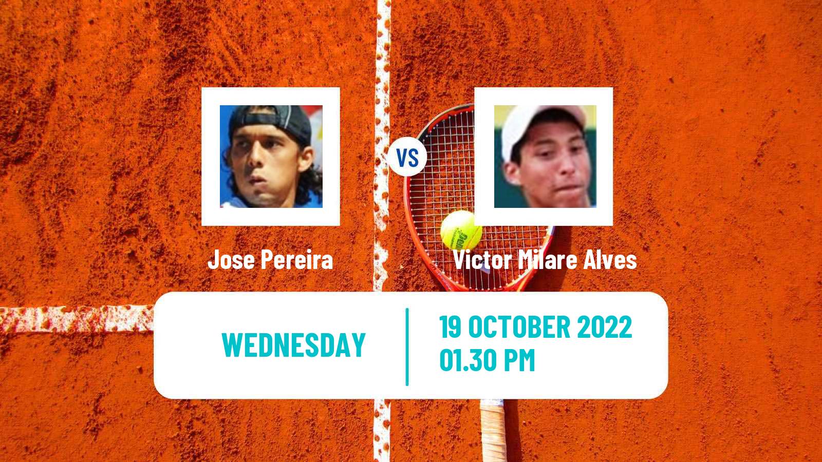 Tennis ITF Tournaments Jose Pereira - Victor Milare Alves