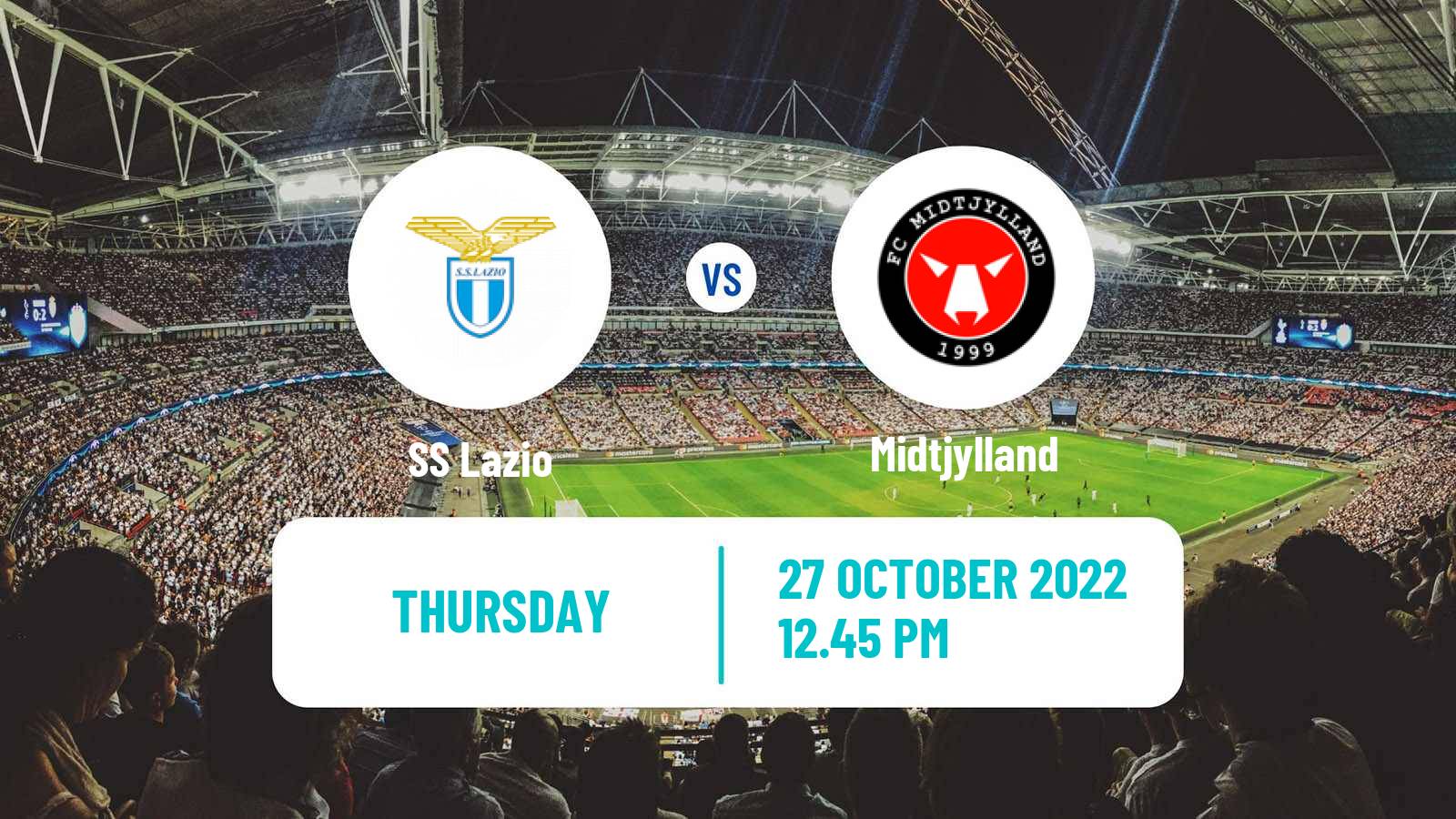 Soccer UEFA Europa League Lazio - Midtjylland