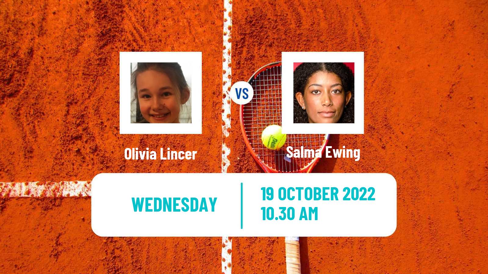 Tennis ITF Tournaments Olivia Lincer - Salma Ewing