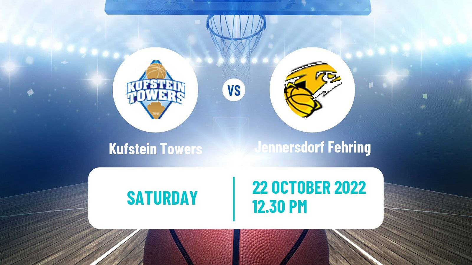 Basketball Austrian Zweite Liga Basketball Kufstein Towers - Jennersdorf Fehring