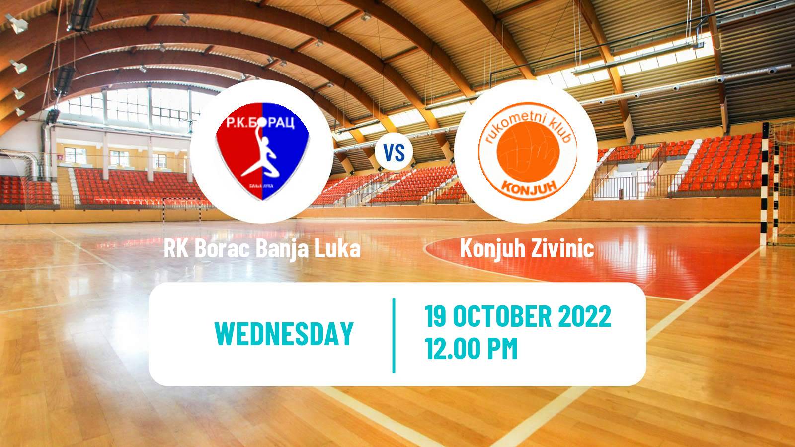 Handball Bosnian Premijer Liga Handball RK Borac Banja Luka - Konjuh Zivinice
