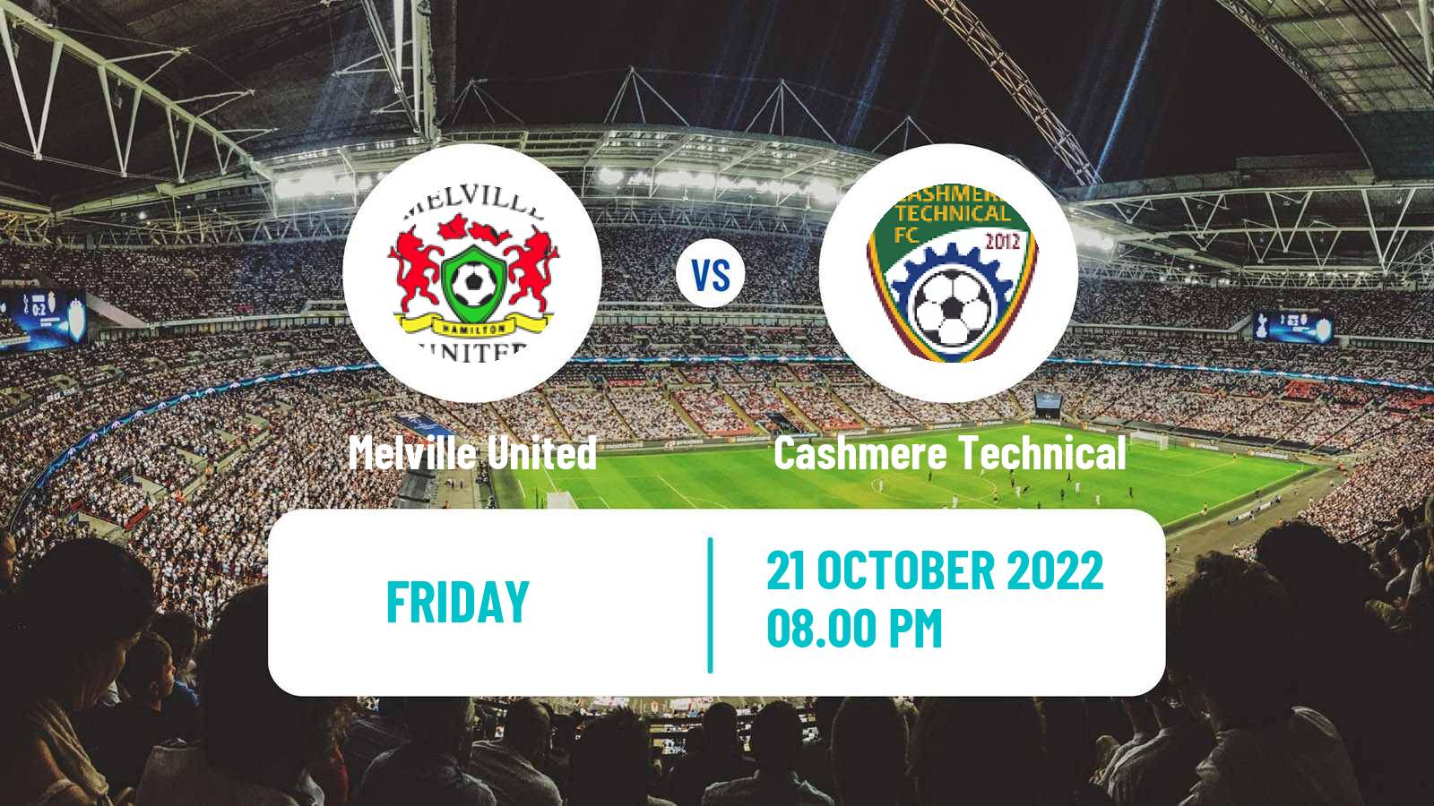 Soccer New Zealand National League Melville United - Cashmere Technical