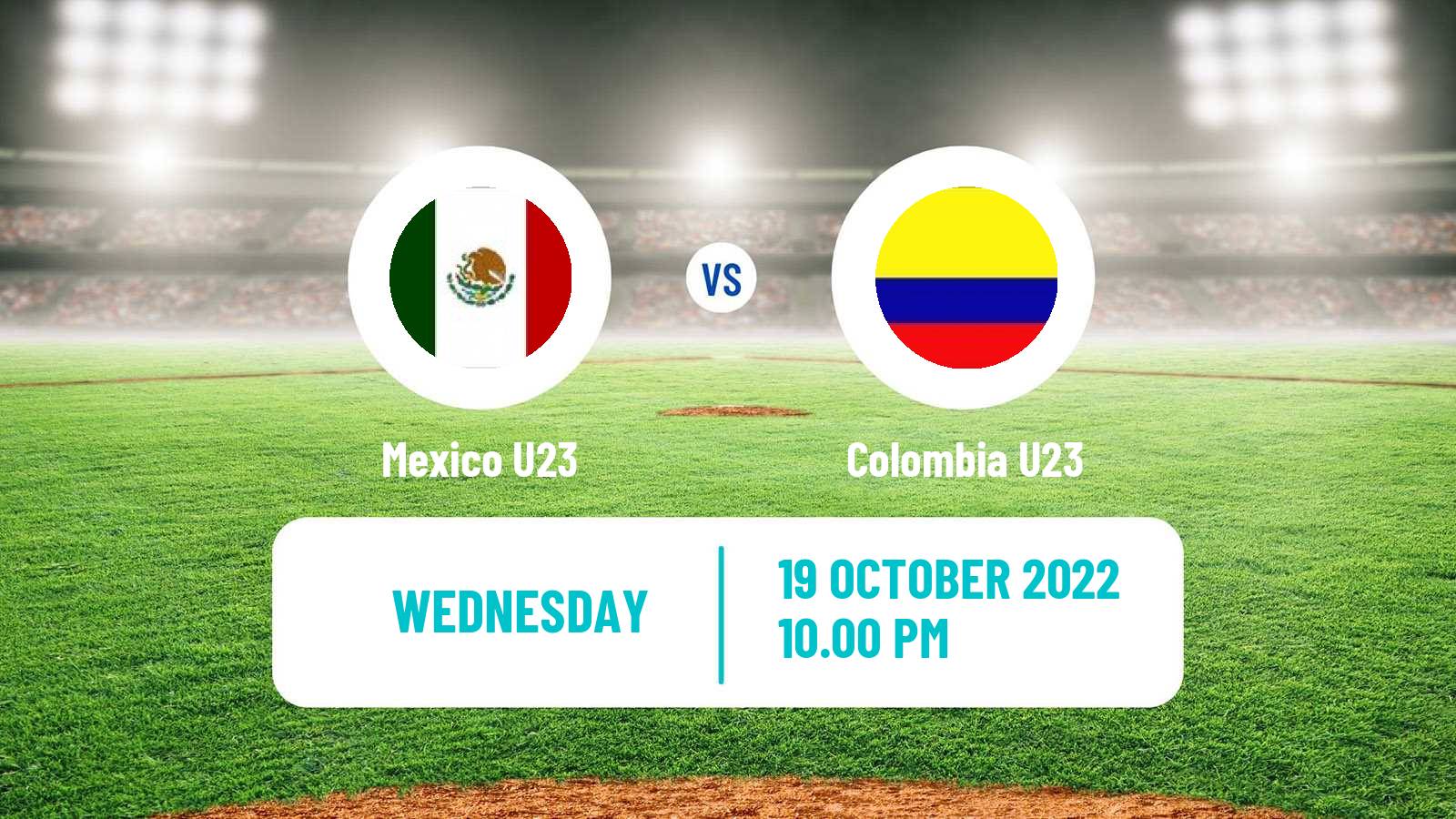 Baseball World Cup U23 Baseball Mexico U23 - Colombia U23