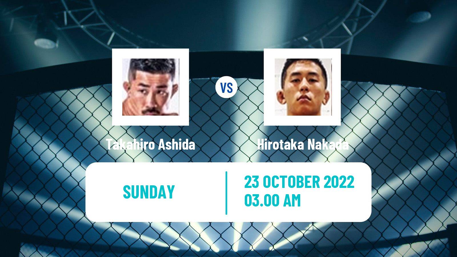 MMA MMA Takahiro Ashida - Hirotaka Nakada