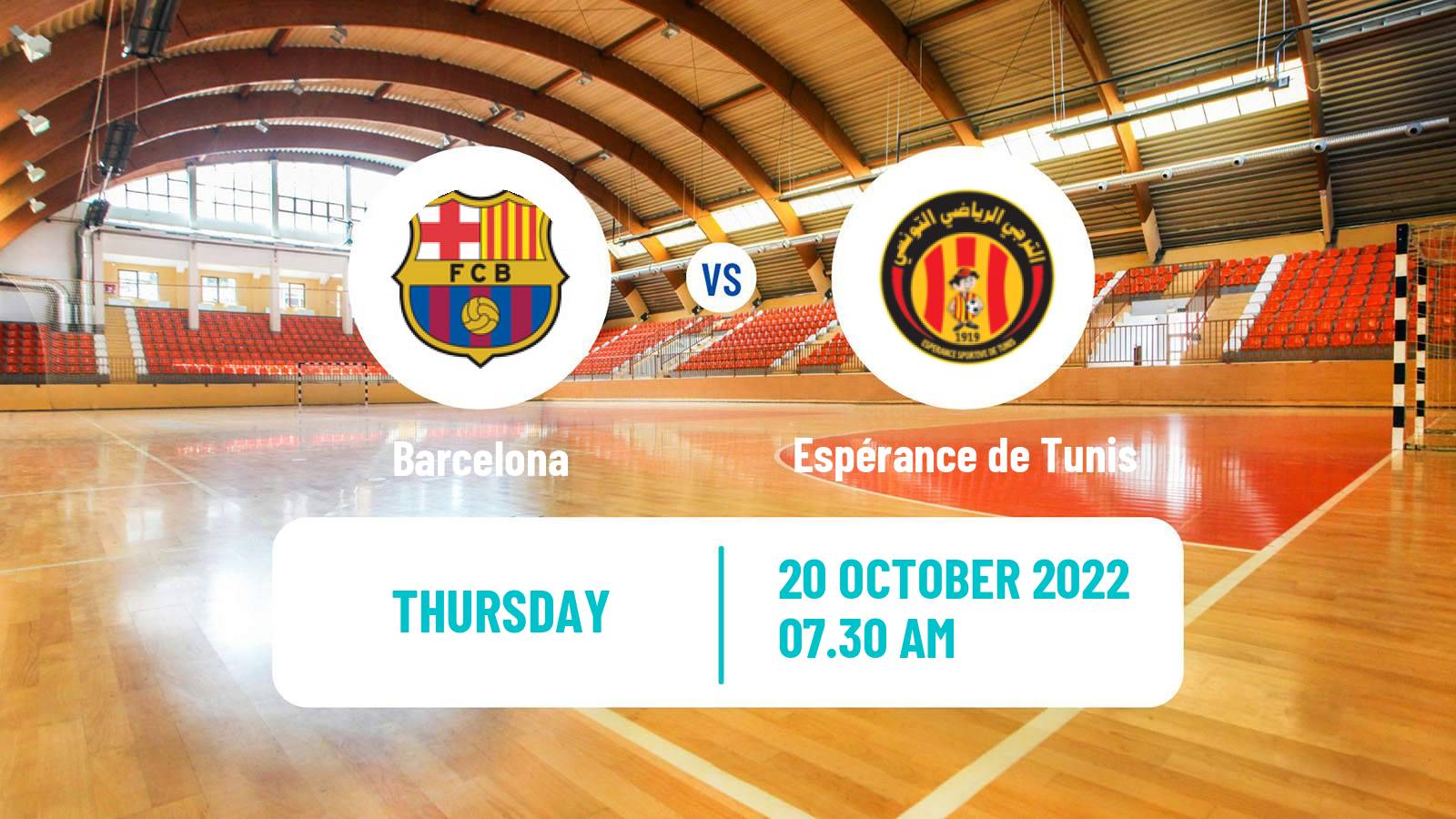 Handball Super Globe Barcelona - Espérance de Tunis