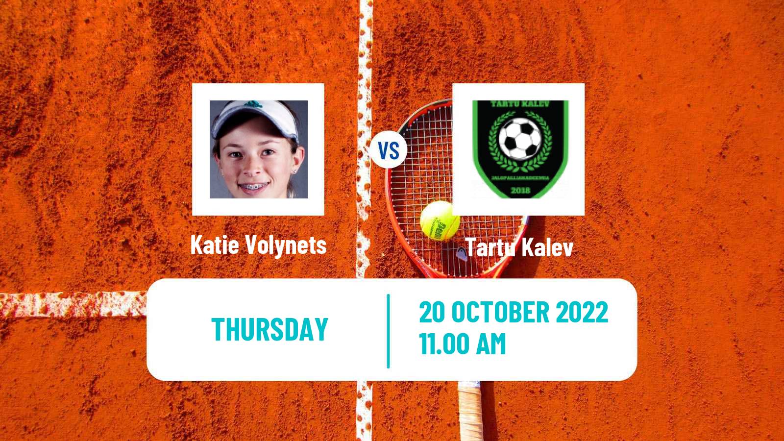 Tennis ITF Tournaments Katie Volynets - Tartu Kalev