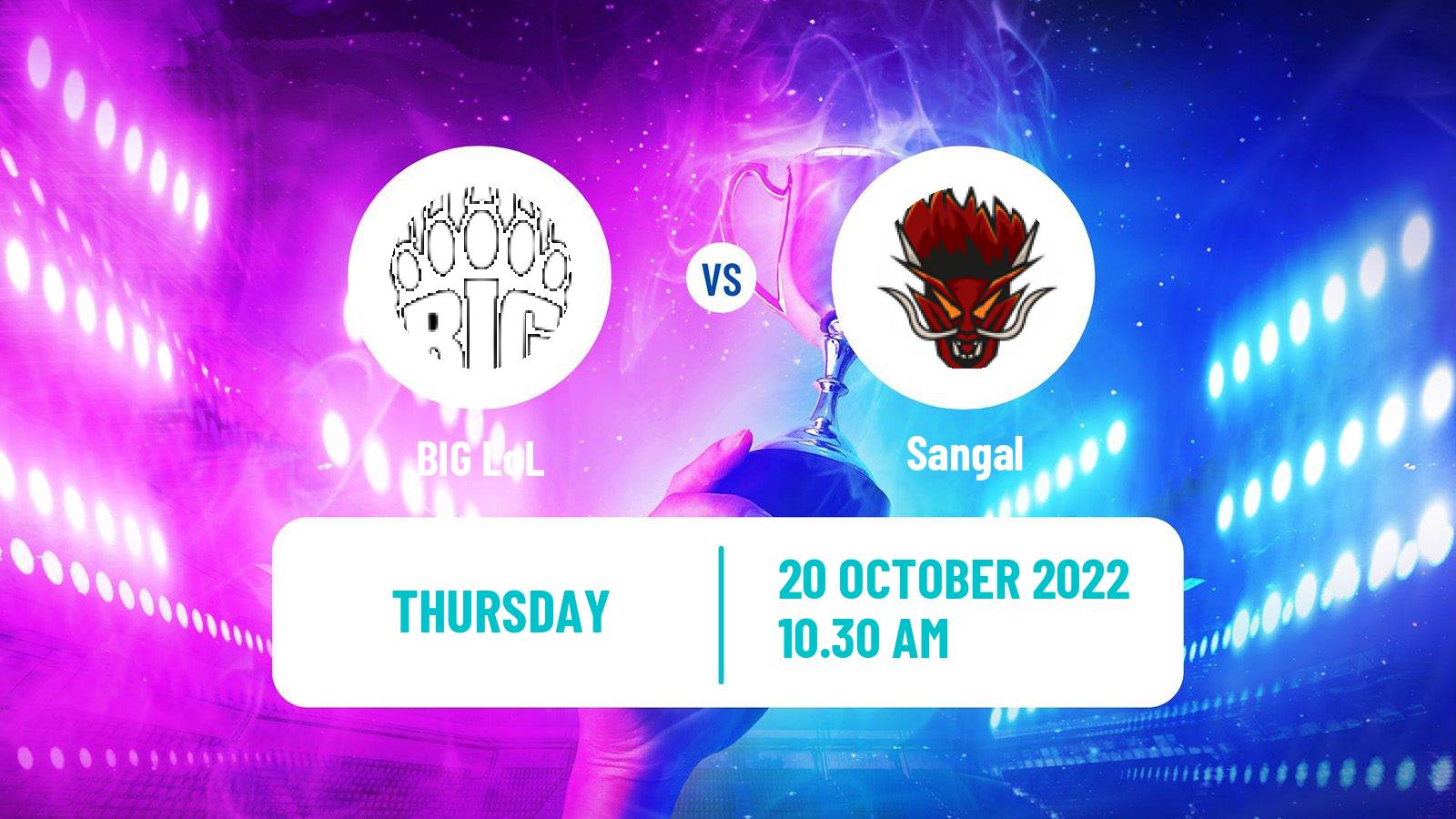 Esports eSports BIG - Sangal