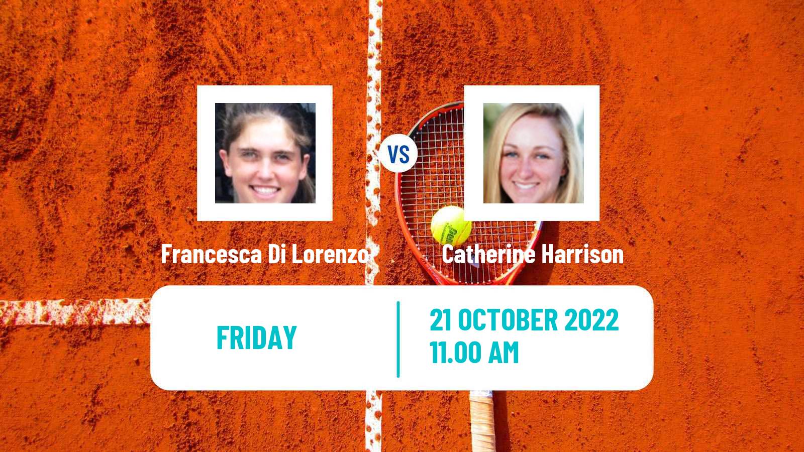 Tennis ITF Tournaments Francesca Di Lorenzo - Catherine Harrison