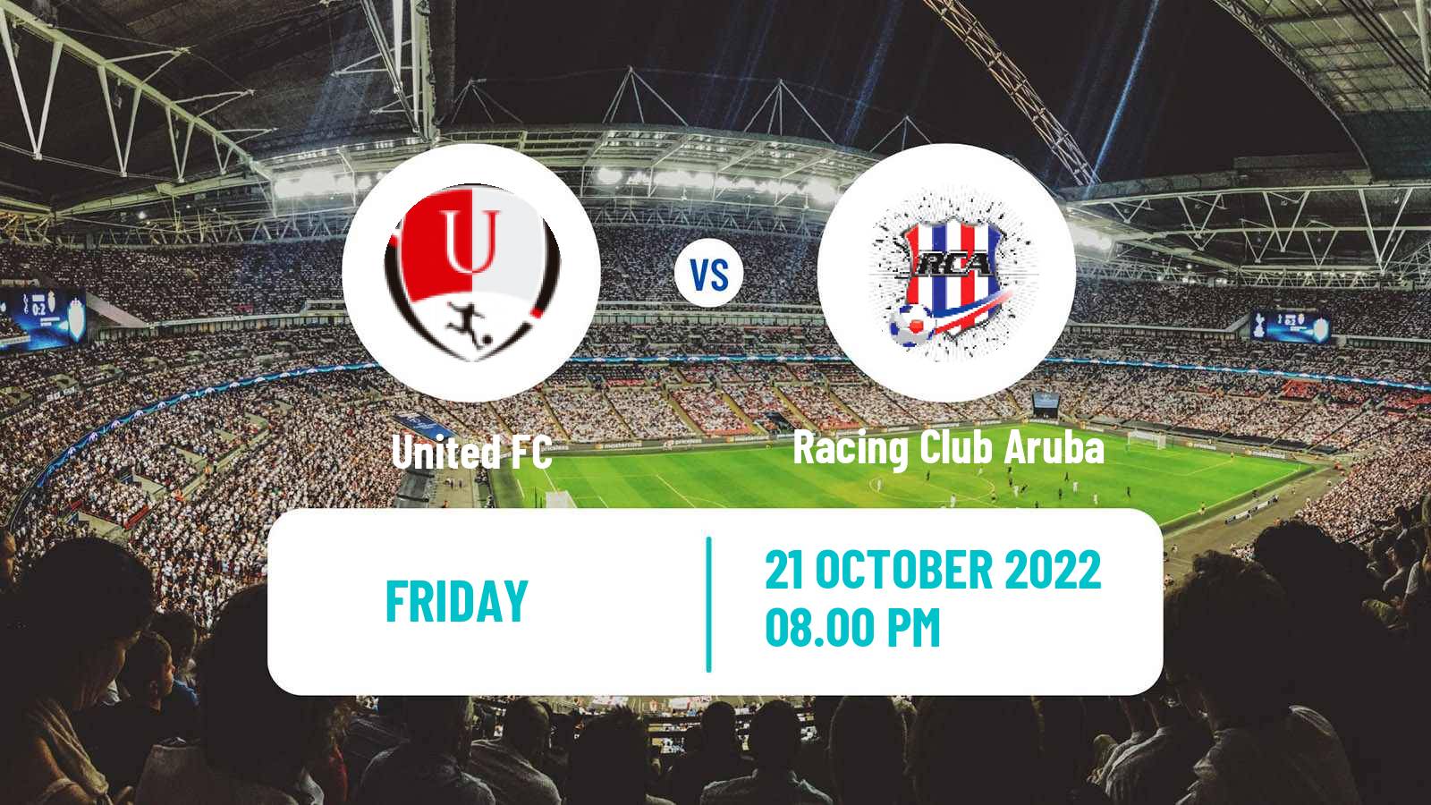 Soccer Aruban Division di Honor United FC - Racing Club Aruba