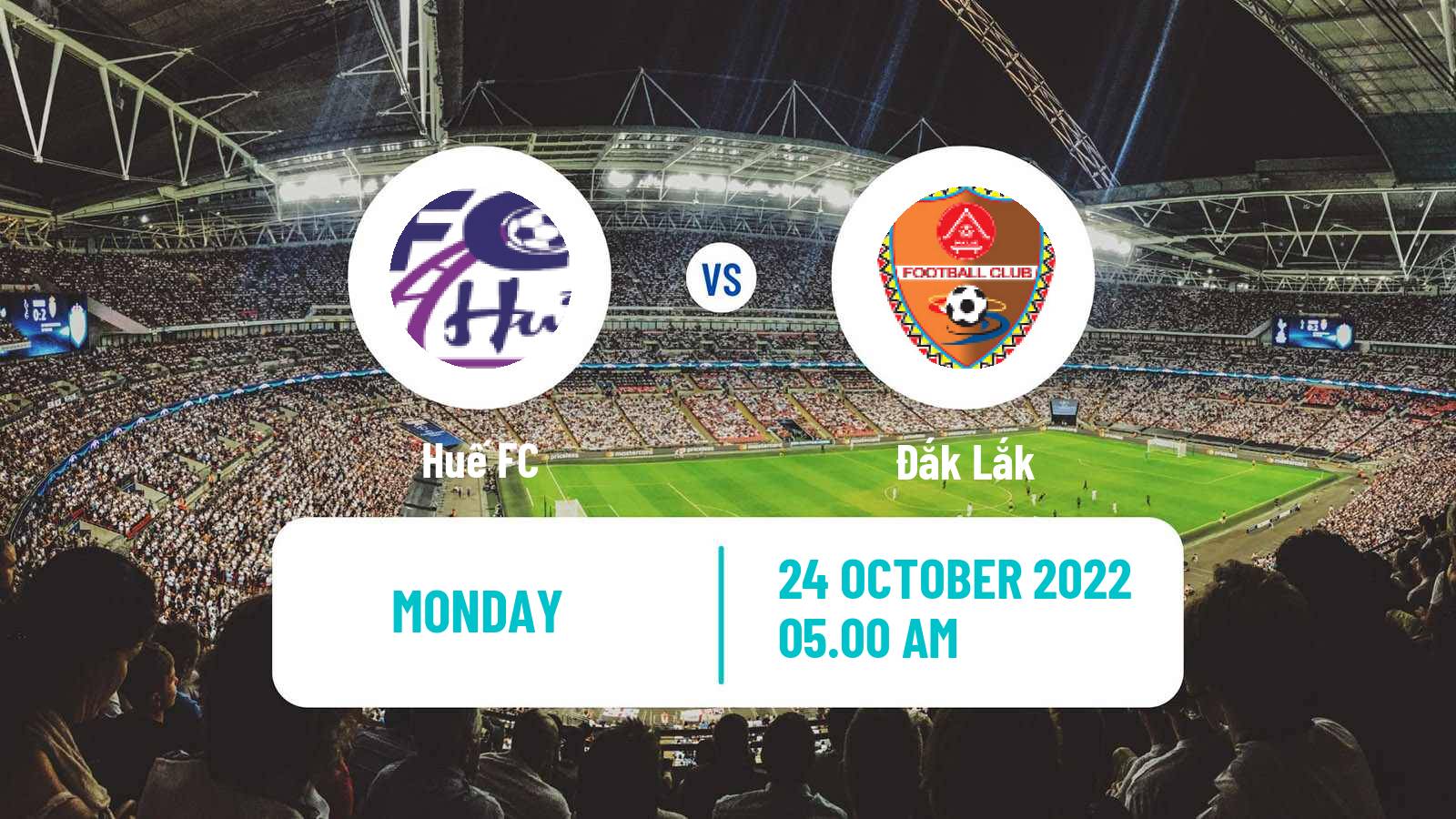 Soccer Vietnamese V League 2 Huế - Đắk Lắk