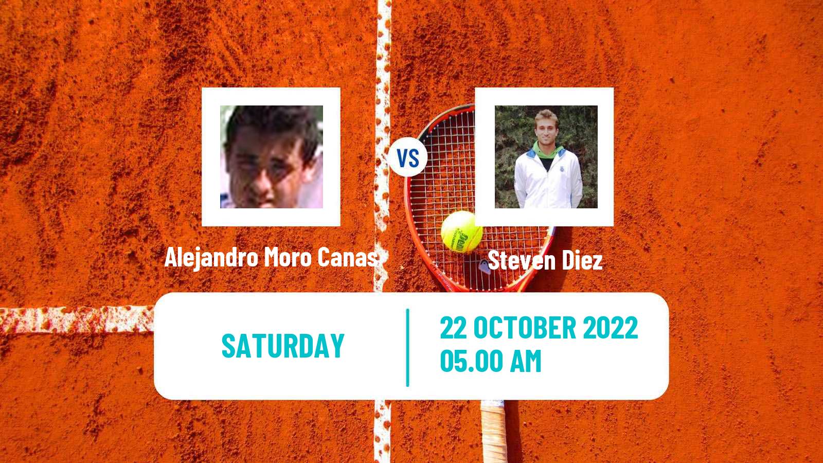 Tennis ITF Tournaments Alejandro Moro Canas - Steven Diez