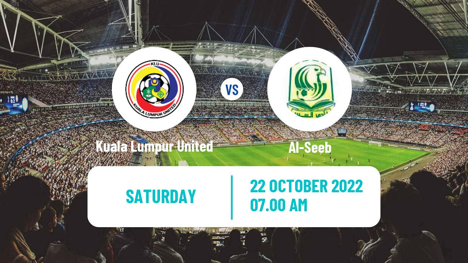 Soccer AFC Cup Kuala Lumpur United - Al-Seeb