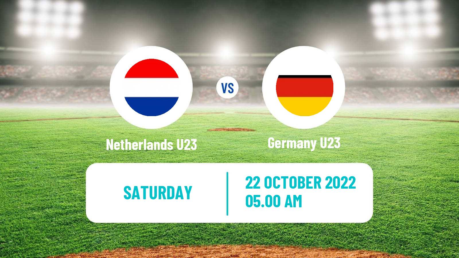 Baseball World Cup U23 Baseball Netherlands U23 - Germany U23