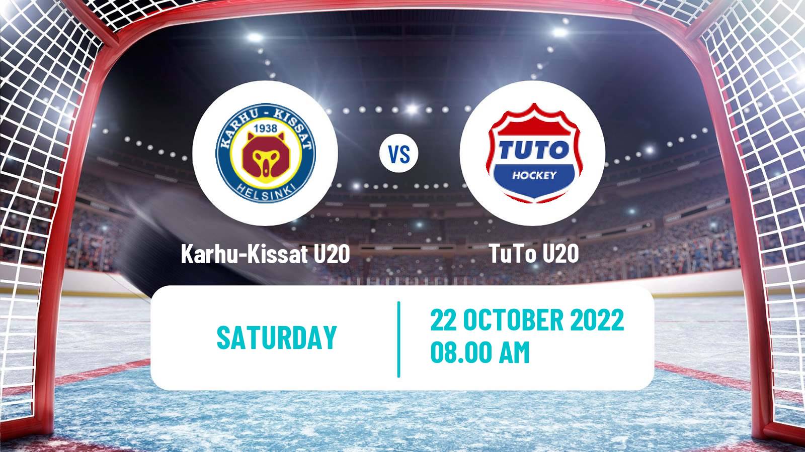 Hockey Finnish SM-sarja U20 Karhu-Kissat U20 - TuTo U20