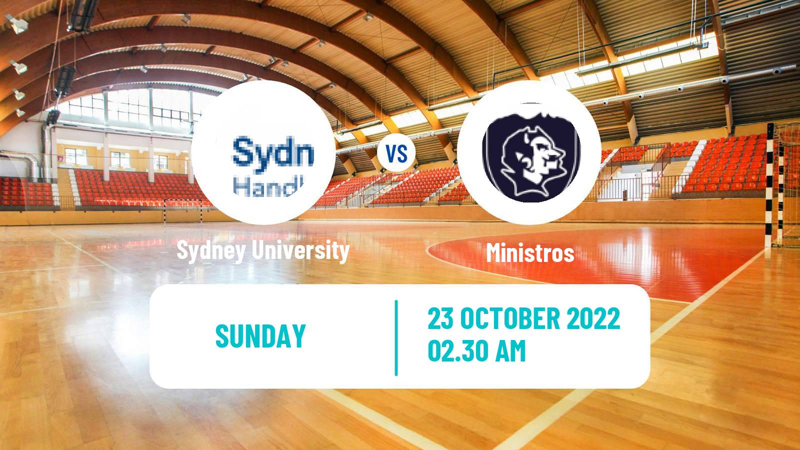 Handball Super Globe Sydney University - Ministros