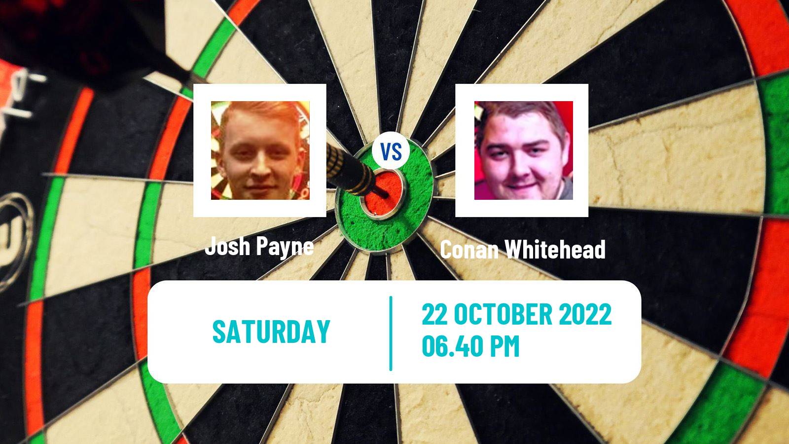 Darts Darts Josh Payne - Conan Whitehead