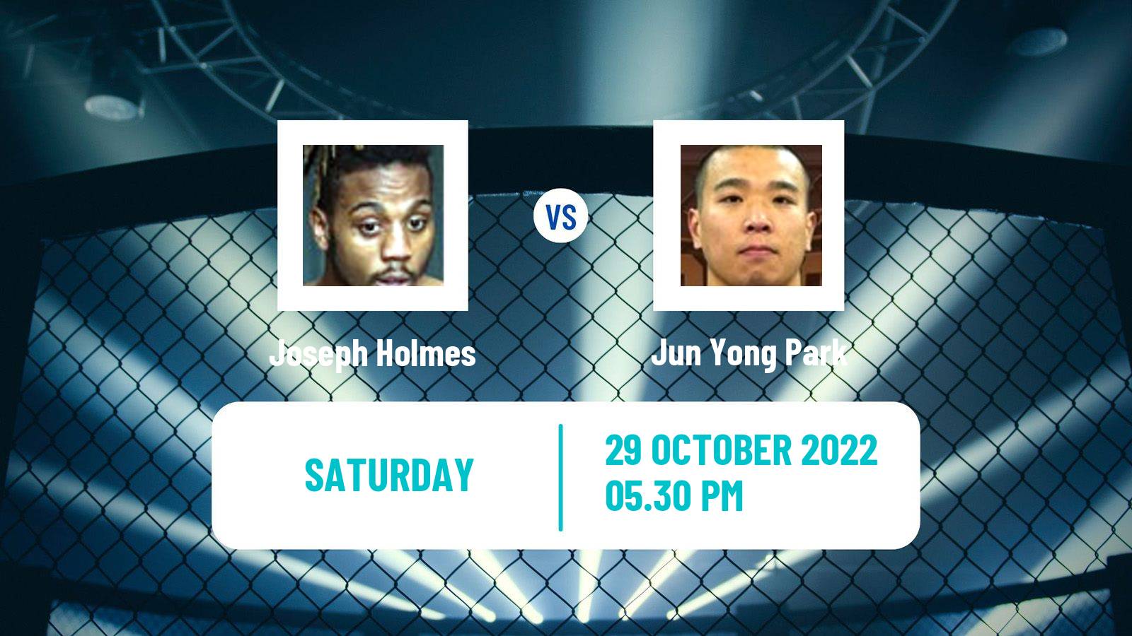 MMA MMA Joseph Holmes - Jun Yong Park