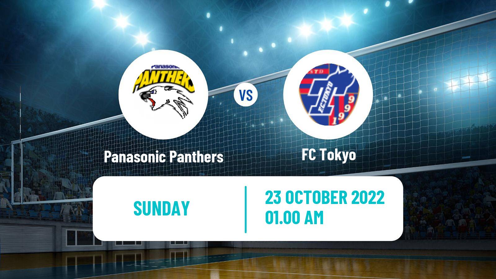 Volleyball Japan V Premier League Panasonic Panthers - FC Tokyo