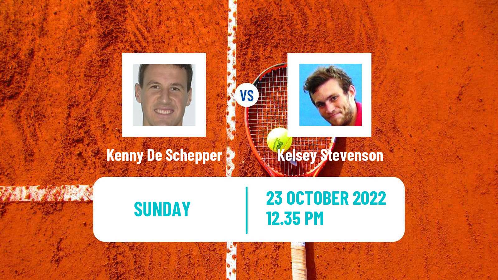 Tennis ATP Challenger Kenny De Schepper - Kelsey Stevenson