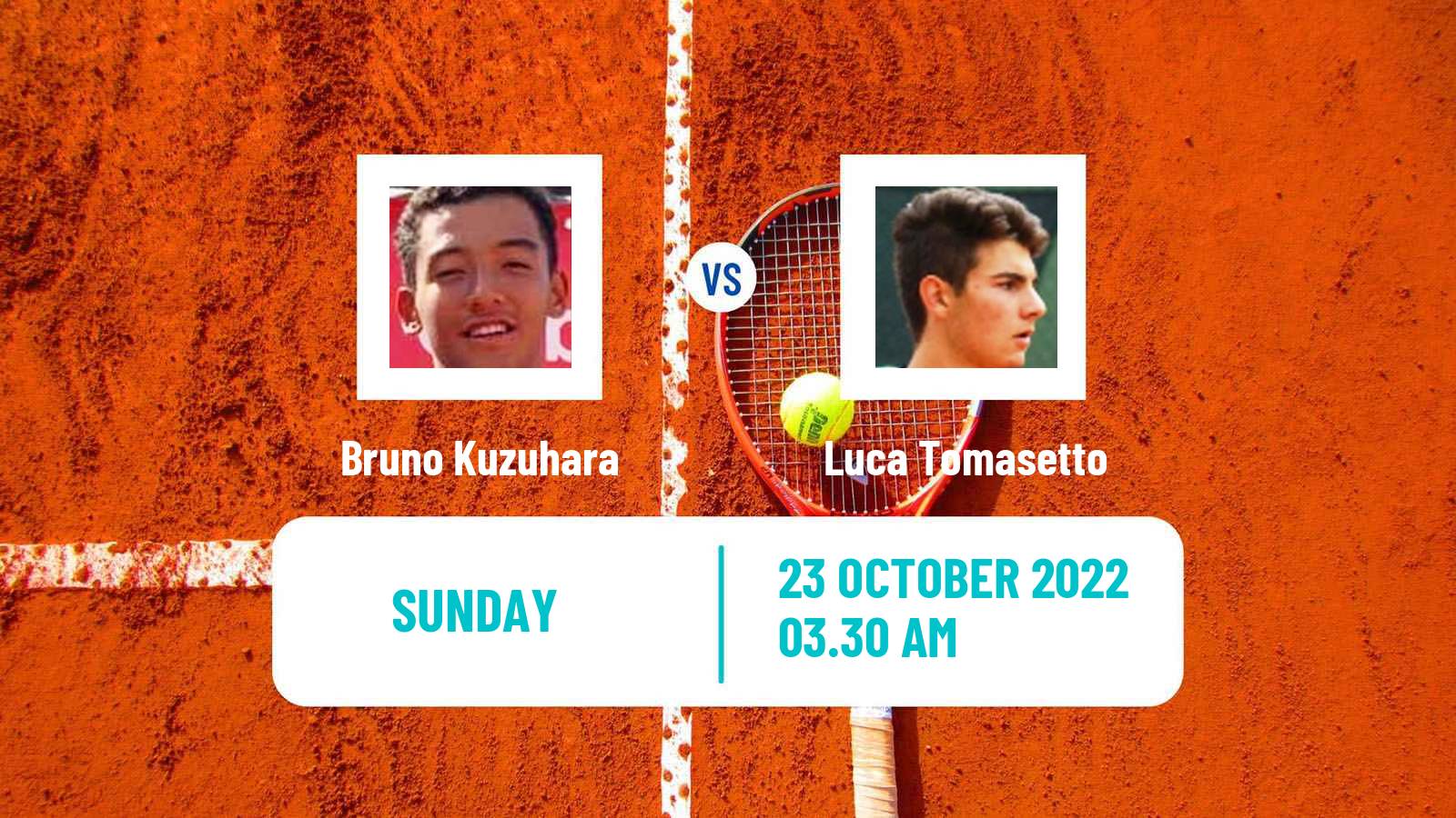 Tennis ITF Tournaments Bruno Kuzuhara - Luca Tomasetto