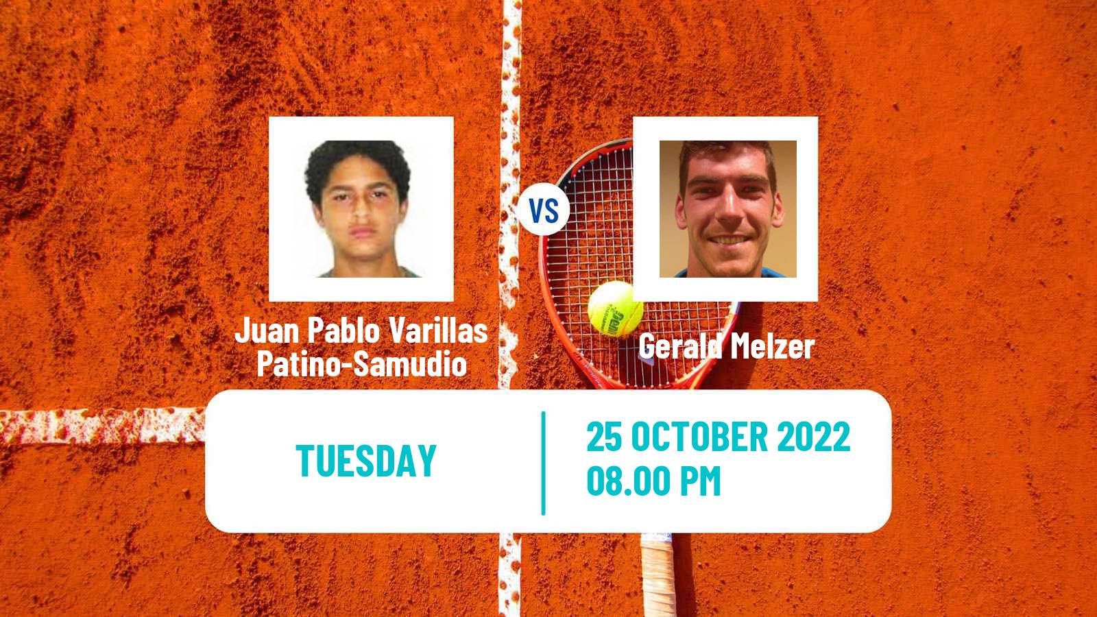 Tennis ATP Challenger Juan Pablo Varillas Patino-Samudio - Gerald Melzer