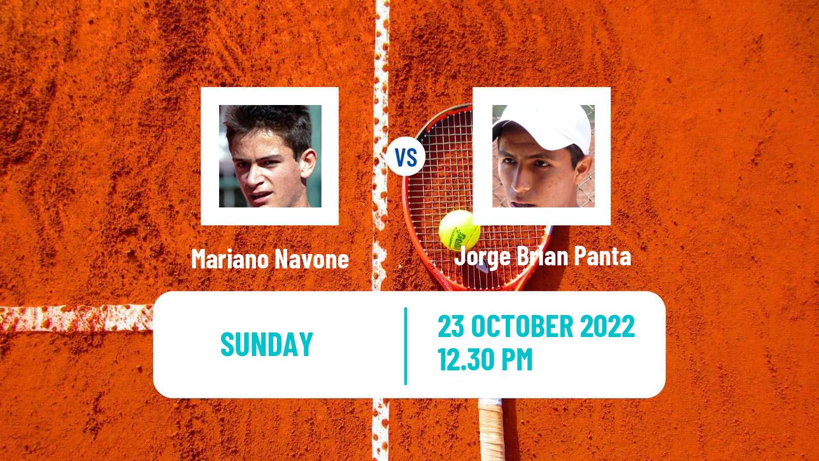 Tennis ATP Challenger Mariano Navone - Jorge Brian Panta